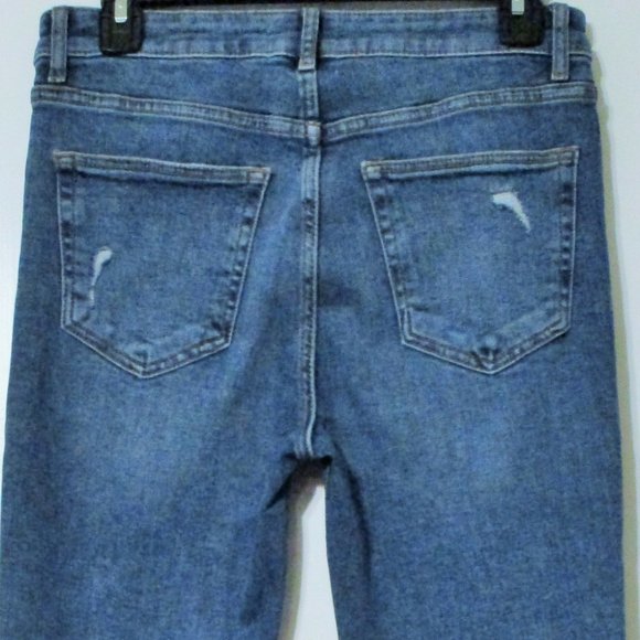 Lovers + Friends Distressed Ricky Low Rise Skinny in Brighton 27 $158 NEW - Picture 7 of 12